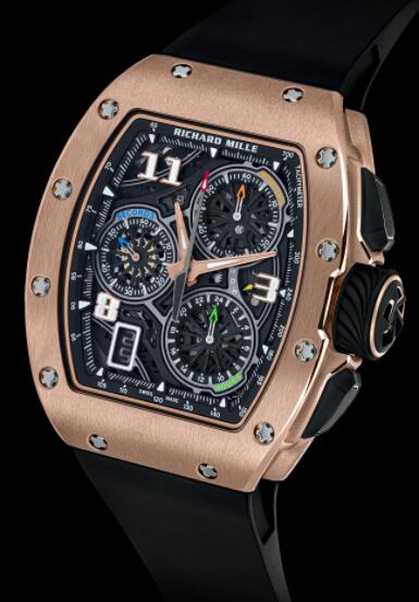 Richard Mille RM 72-01 Automatic Winding Lifestyle Flyback Chronograph Gold Replica Watch Richard Mille RM 72-01 Automatic Winding Lifestyle Flyback Chronograph Gold Replica Watch